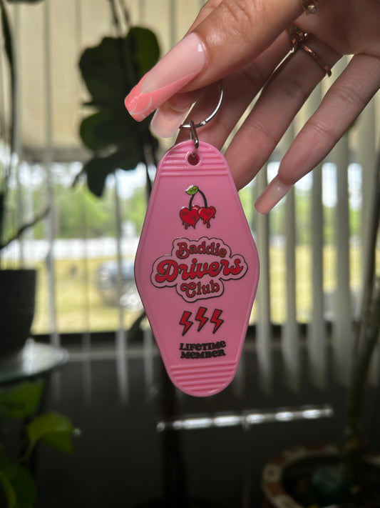 “Baddie Drivers..” Keychain