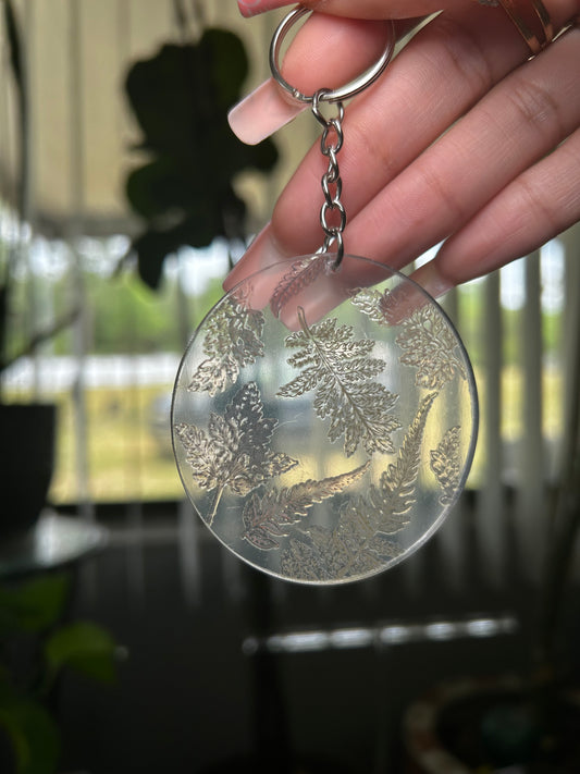 Leaves Keychain