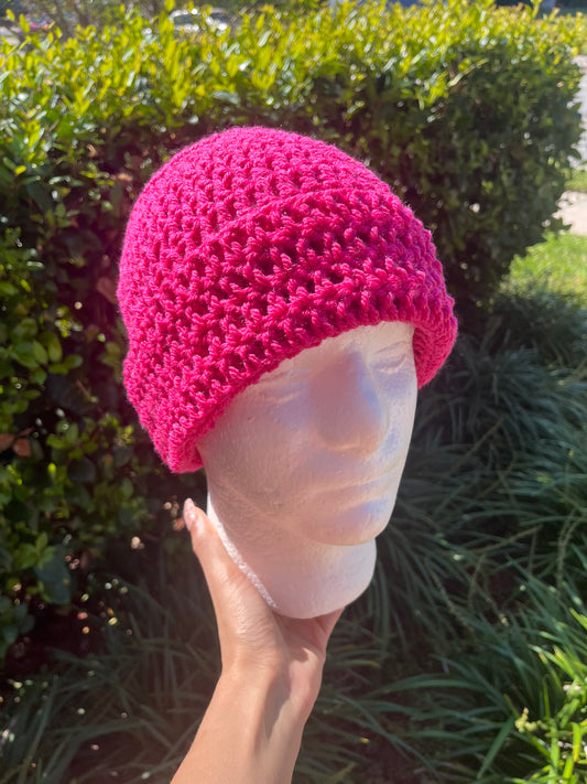 Fuchsia Fire (Beanie)