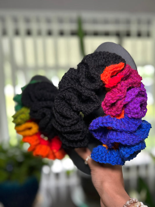 Midnight Rainbow (Flip Flops)