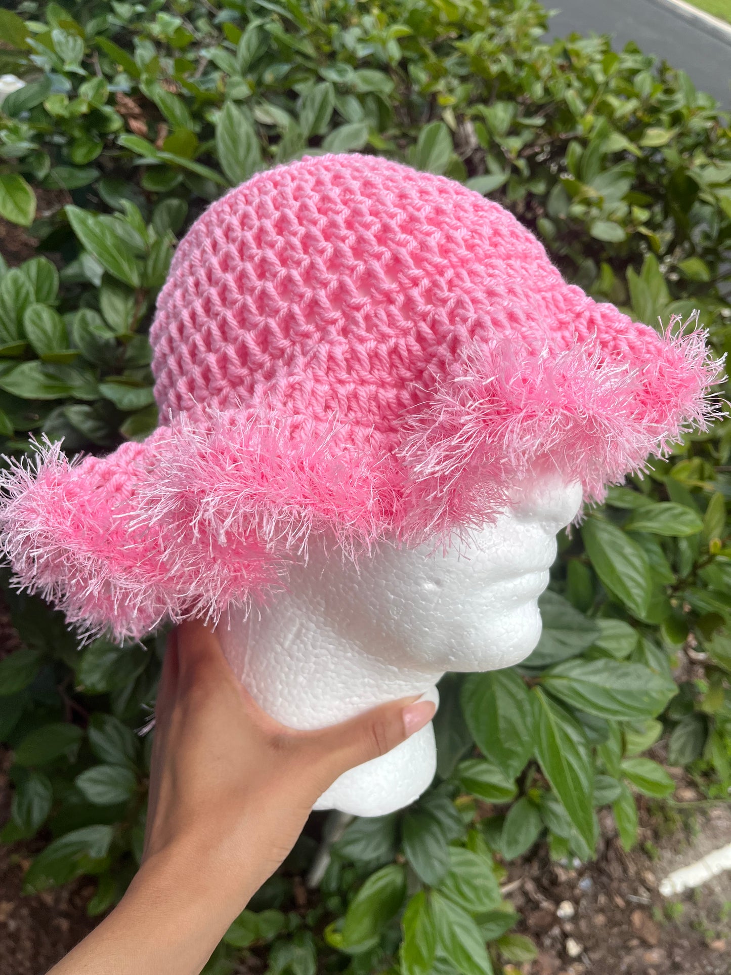 Light Pink Ruffle w/ Fluffy Trim