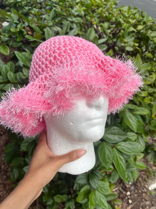Light Pink Ruffle w/ Fluffy Trim
