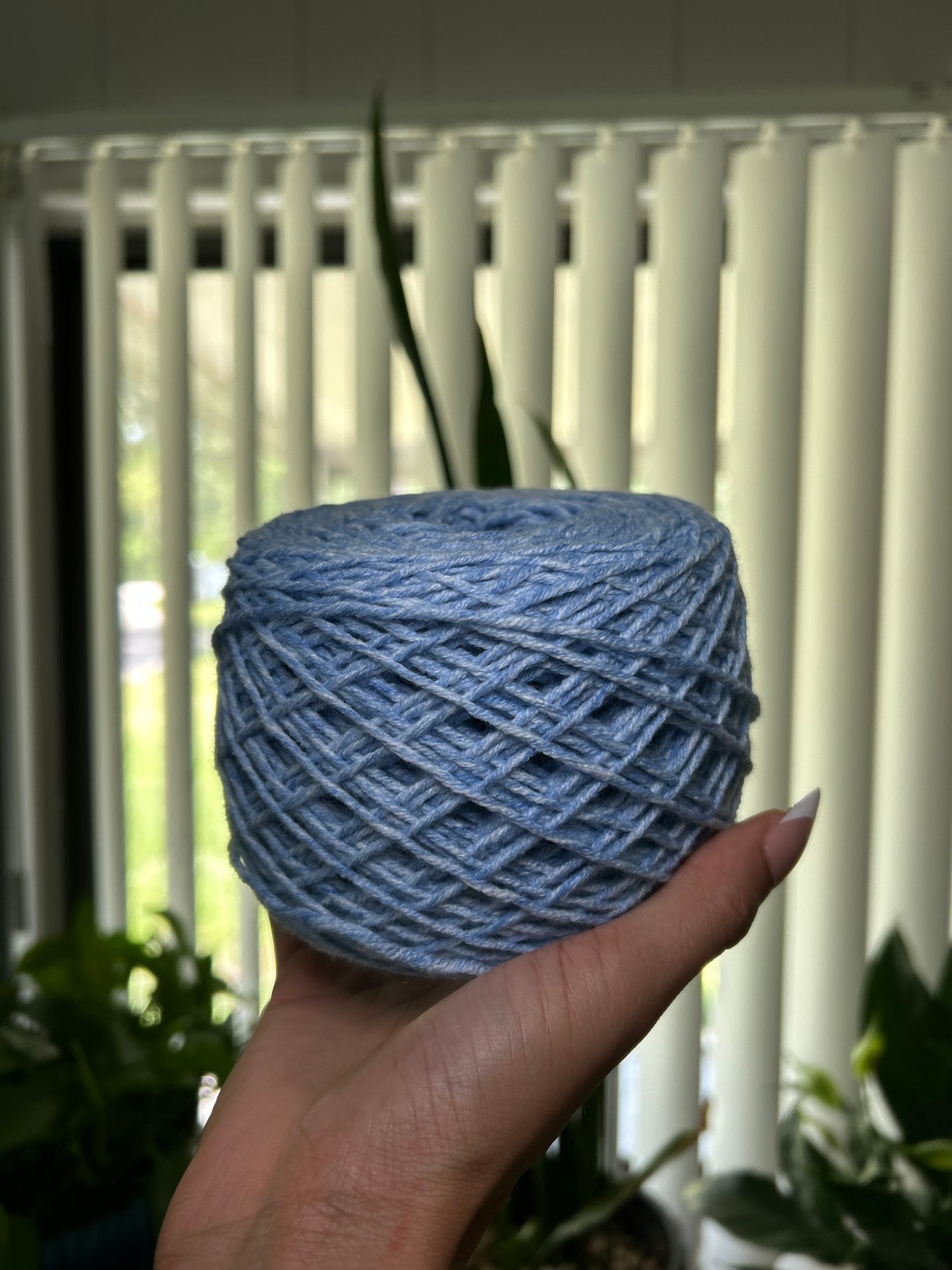 Denim Blue Yarn Cake | 5oz