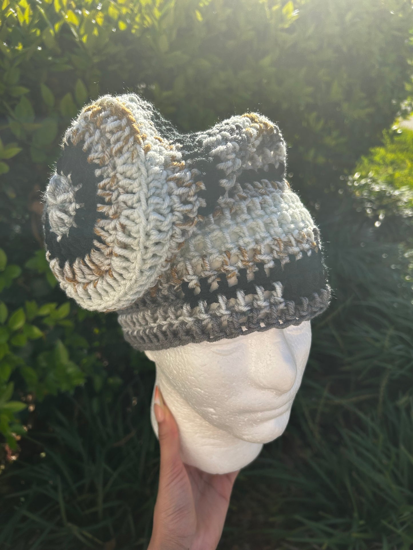 Golden Eagle (Medium Slouchy Beanie)