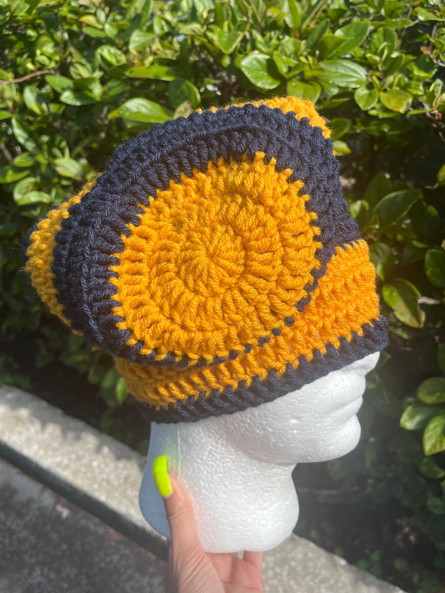 Navy/Gold (Medium Slouchy)