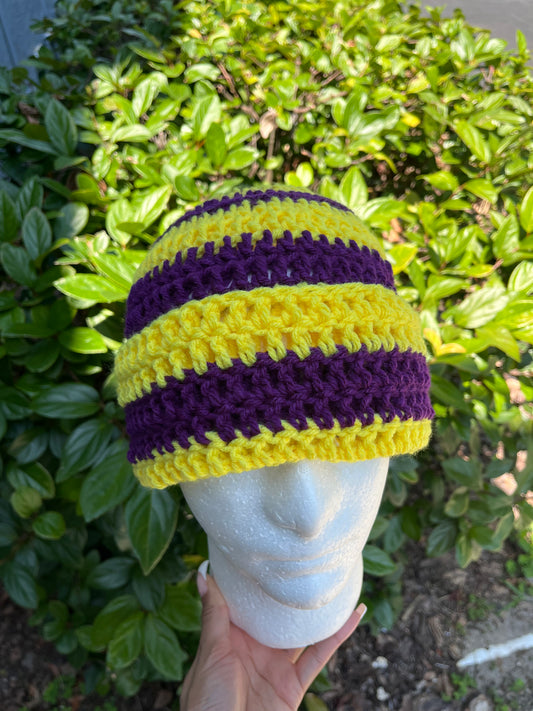 Purple/Yellow (Beanie)