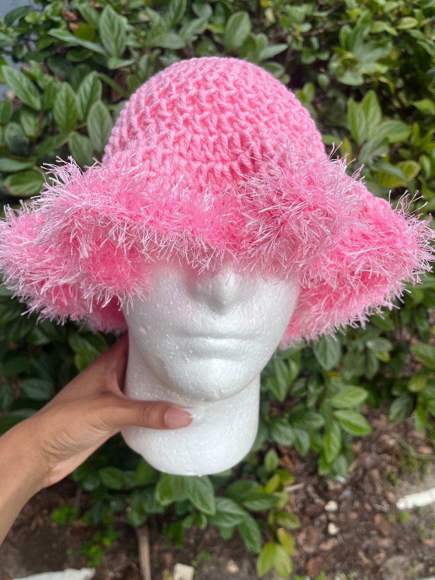 Light Pink Ruffle w/ Fluffy Trim