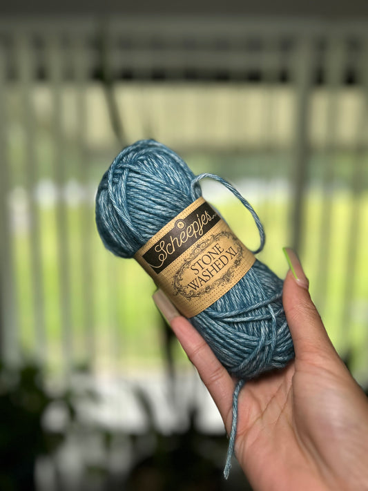Scheepjes Stone Washed XL (Medium Blue)