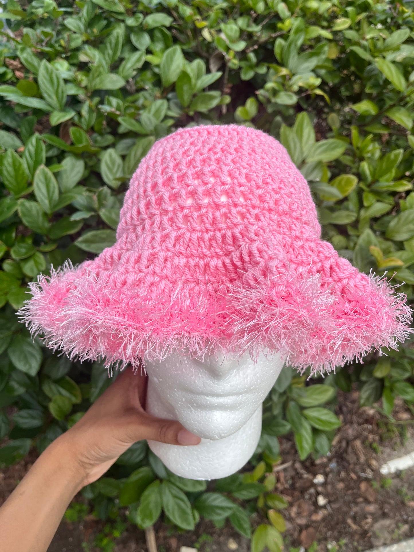 Light Pink Ruffle w/ Fluffy Trim