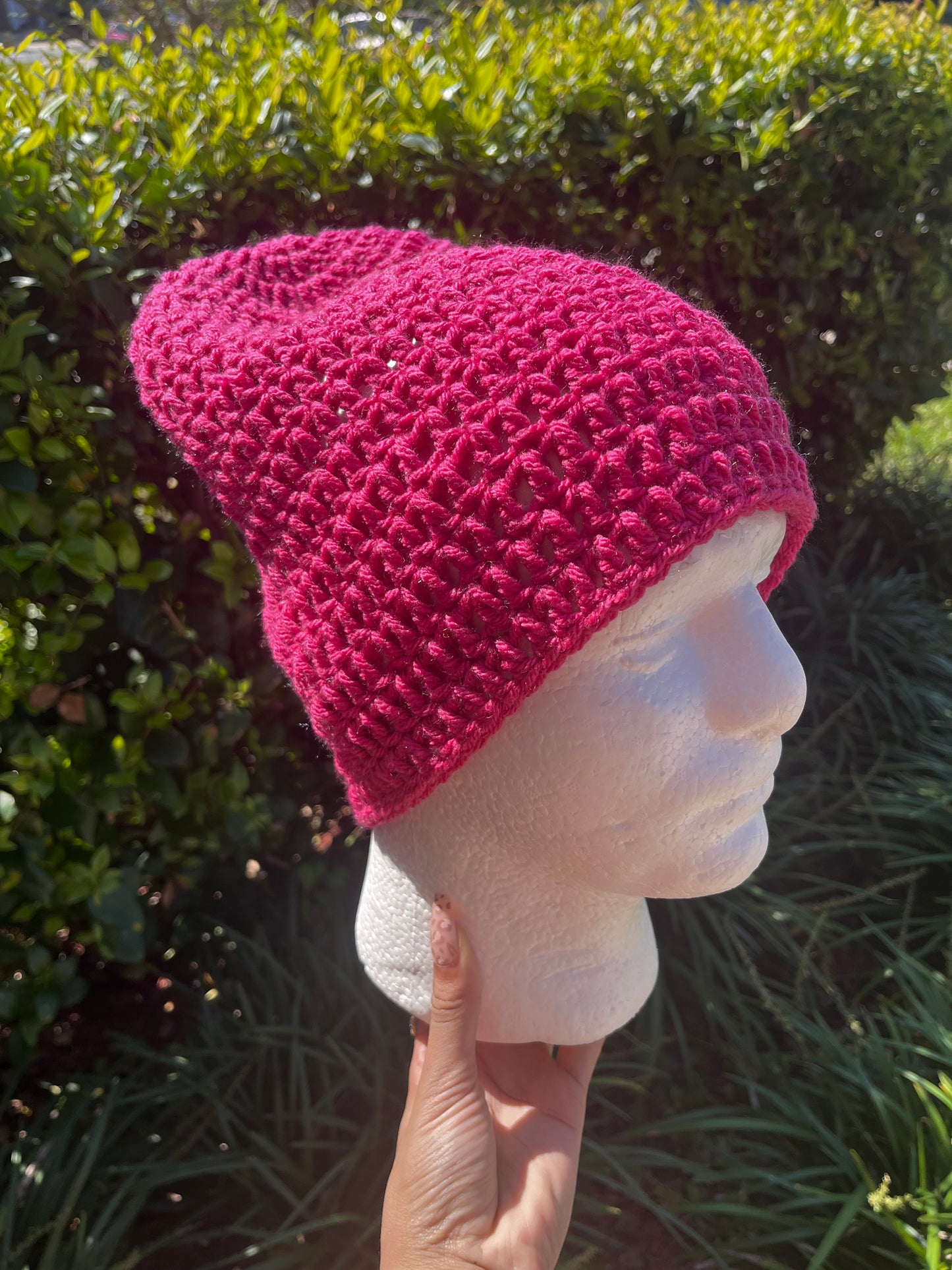 Fuchsia Fire (Beanie)