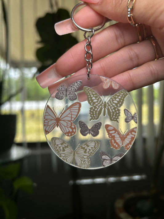 Butterflies Keychain