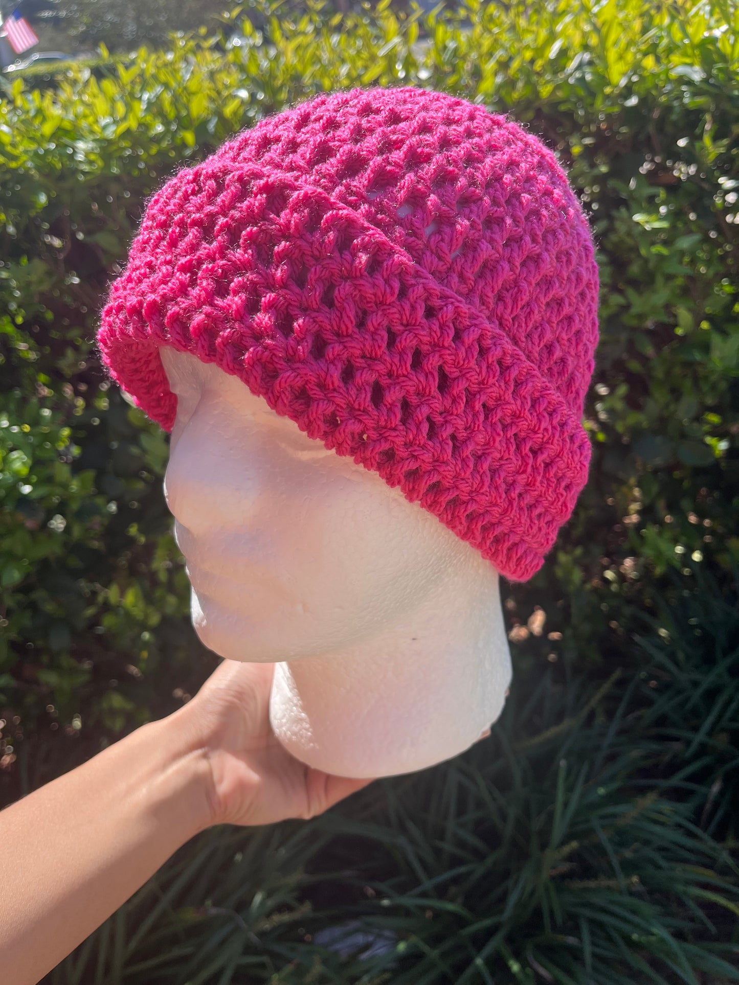 Fuchsia Fire (Beanie)
