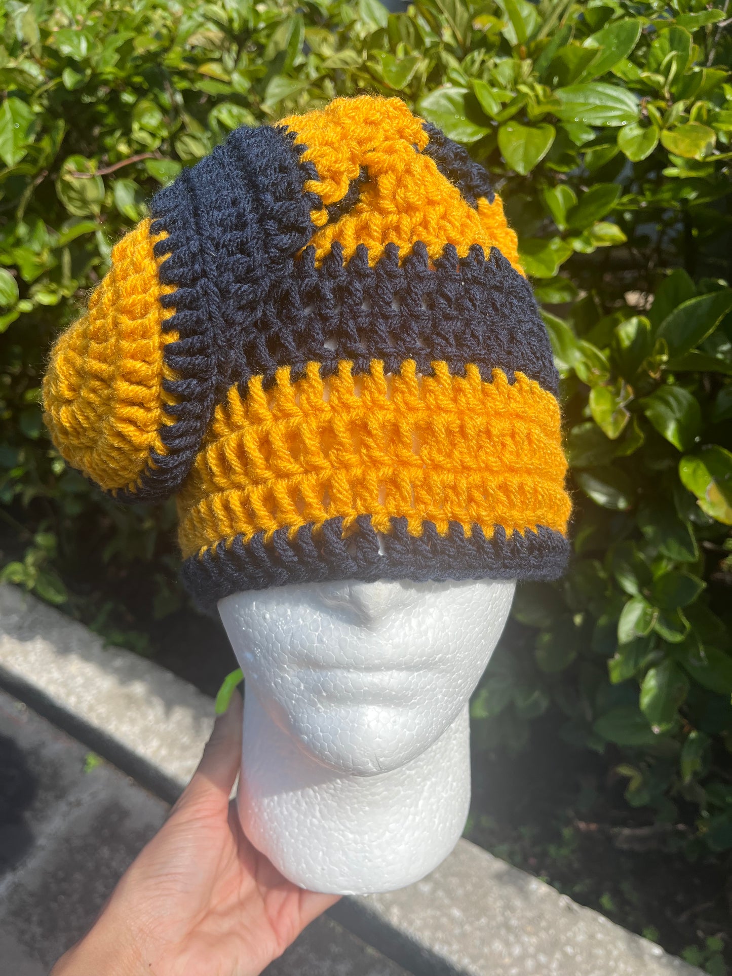 Navy/Gold (Medium Slouchy)