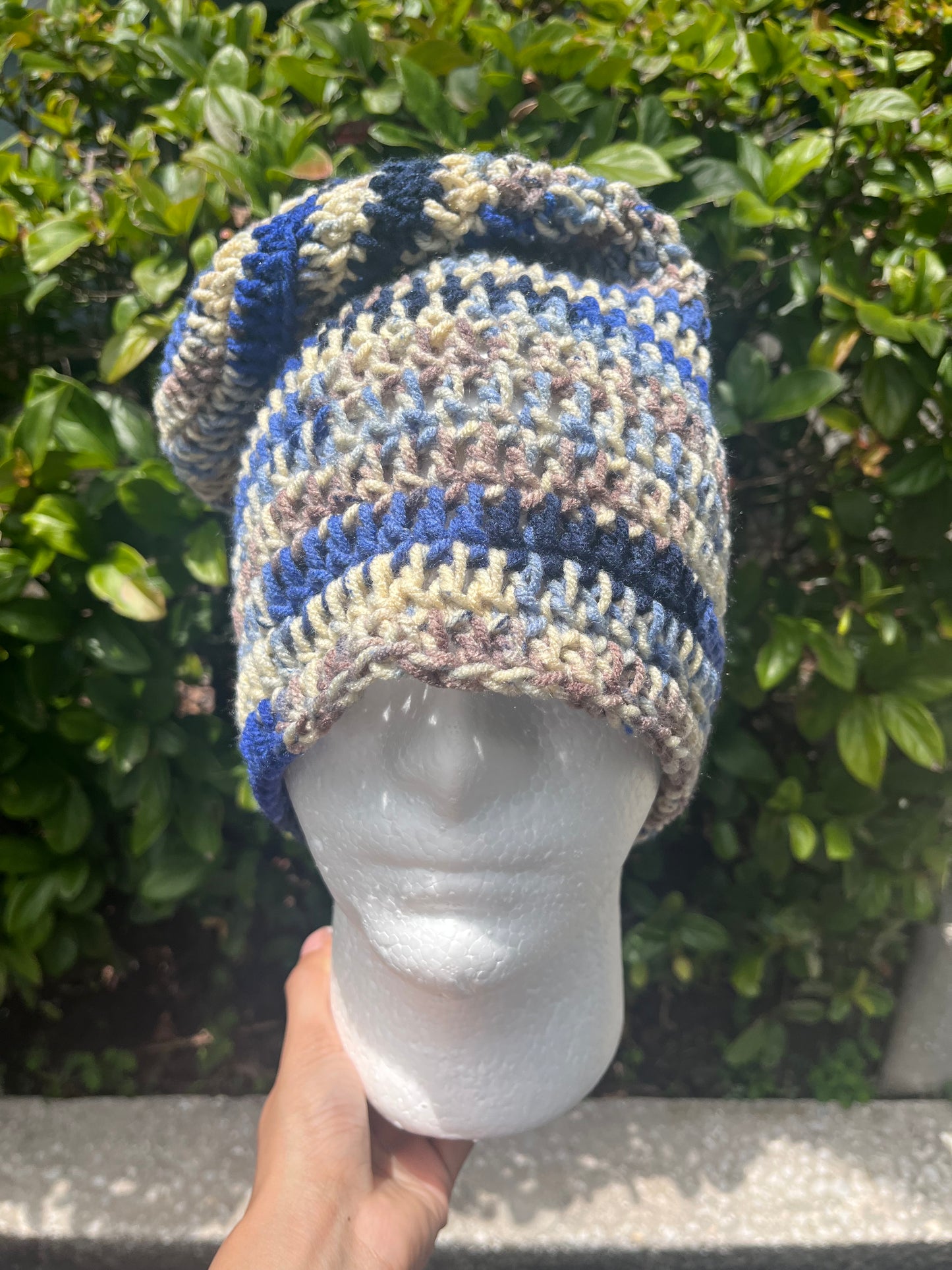 Ocean Way (Medium Slouchy Beanie)