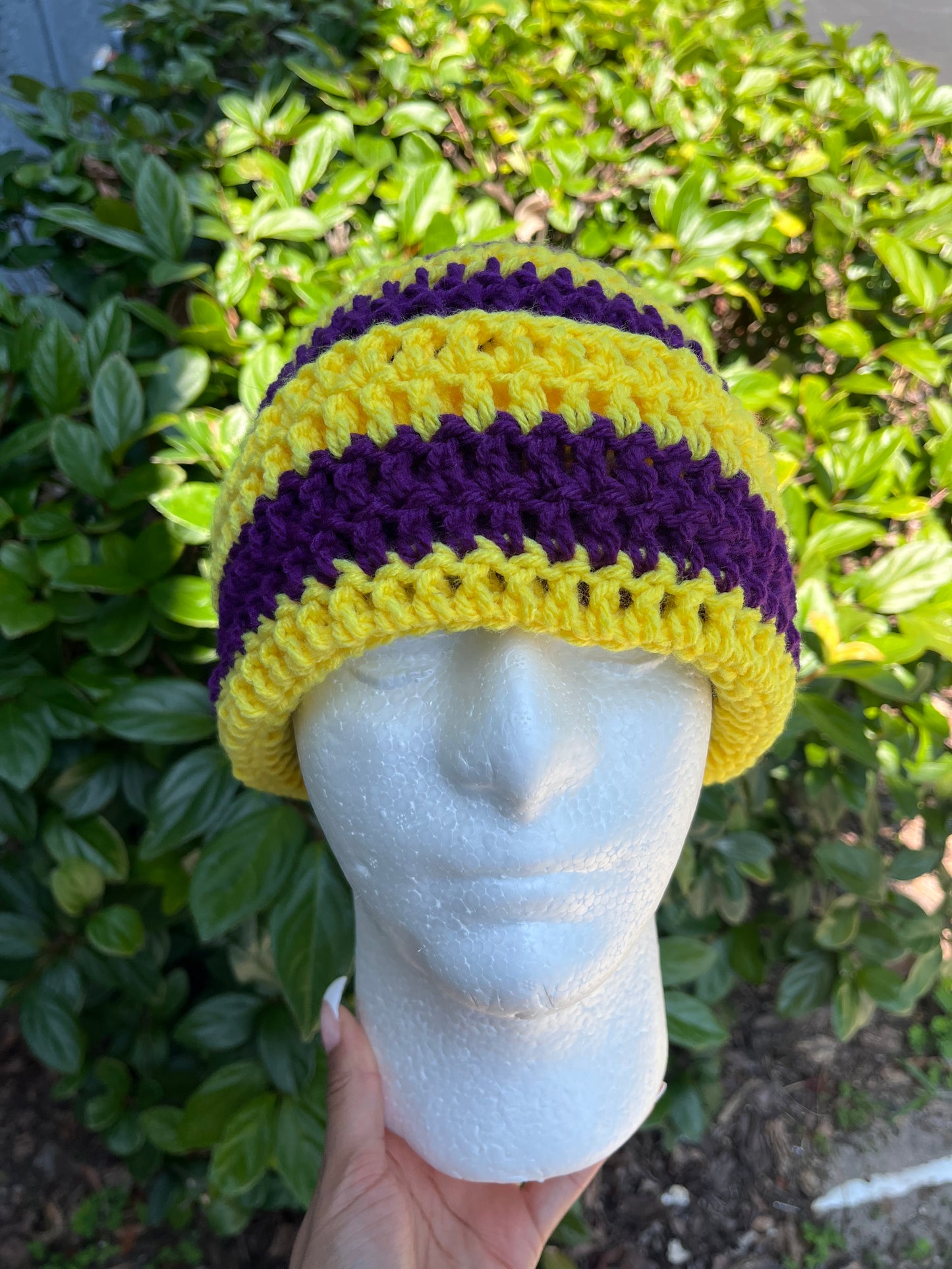 Purple/Yellow (Beanie)