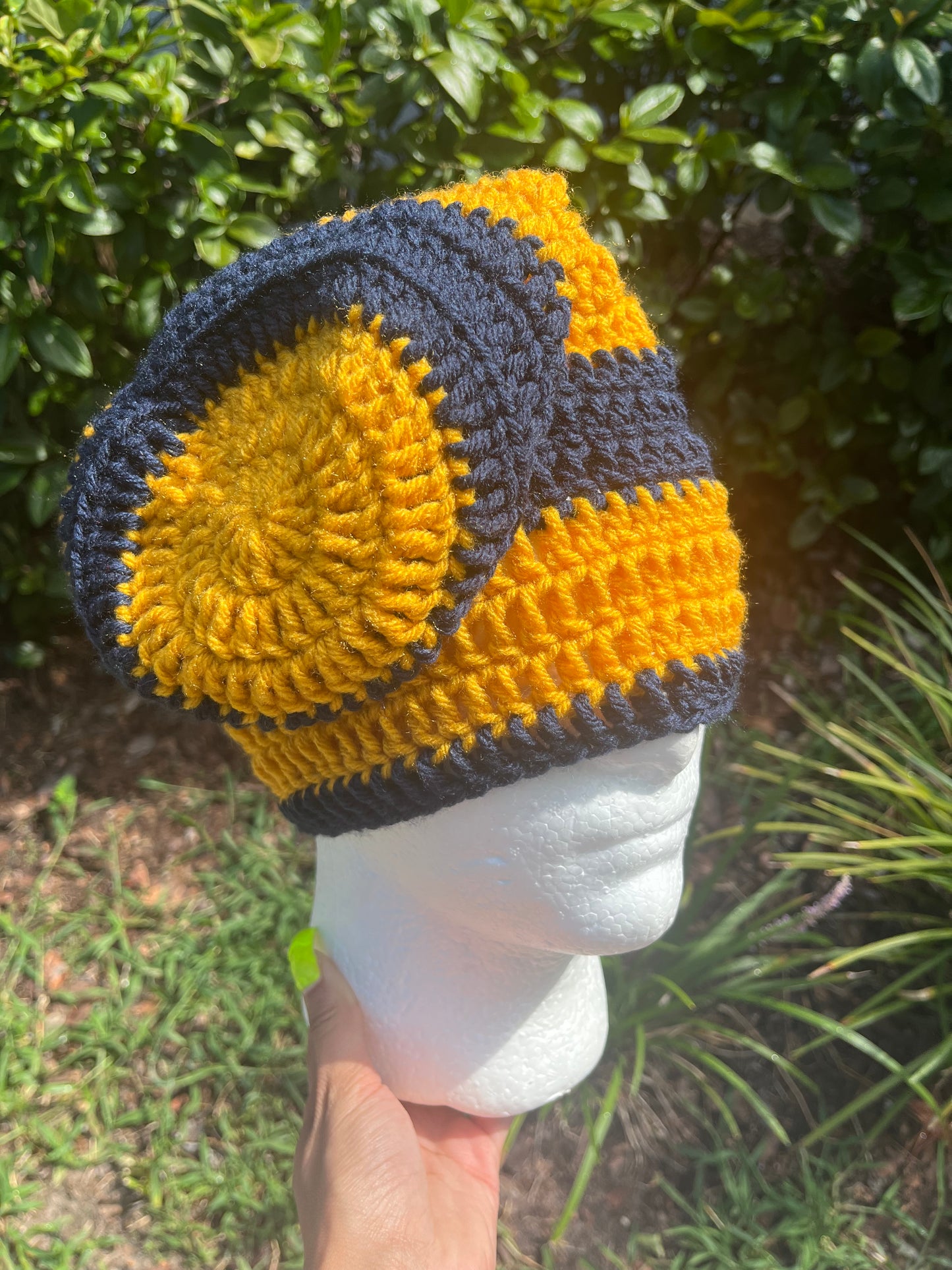 Navy/Gold (Medium Slouchy)