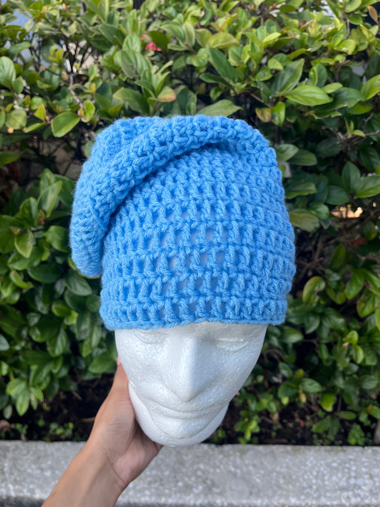 Azure (Medium Slouchy Beanie)