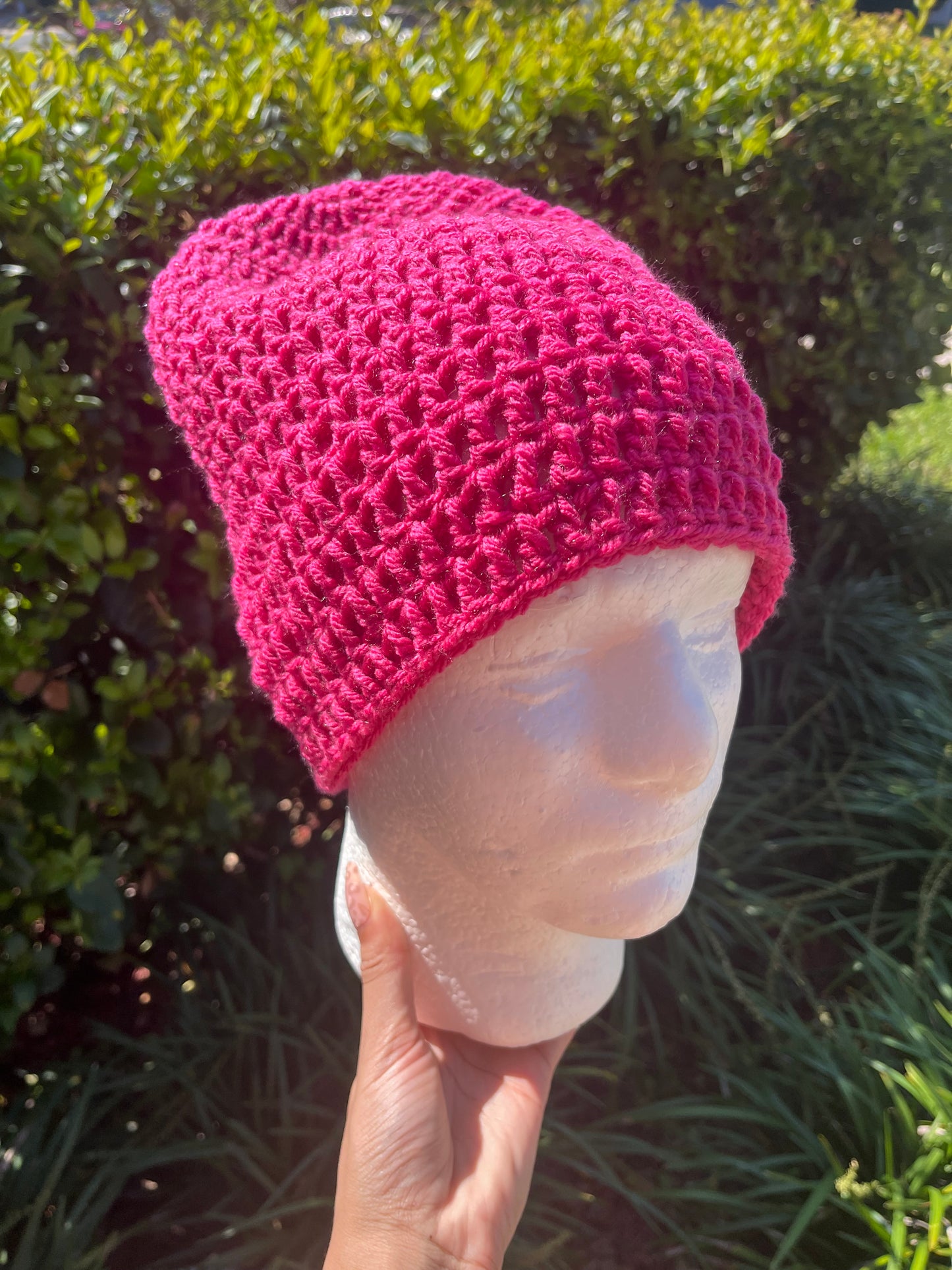 Fuchsia Fire (Beanie)