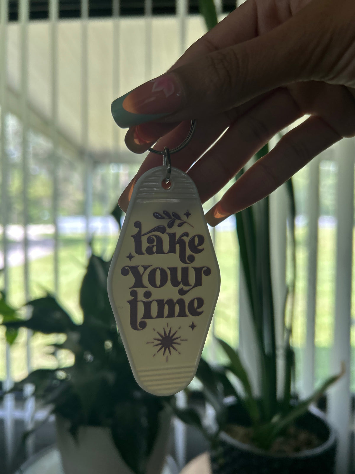 “Take your time” (Keychain)