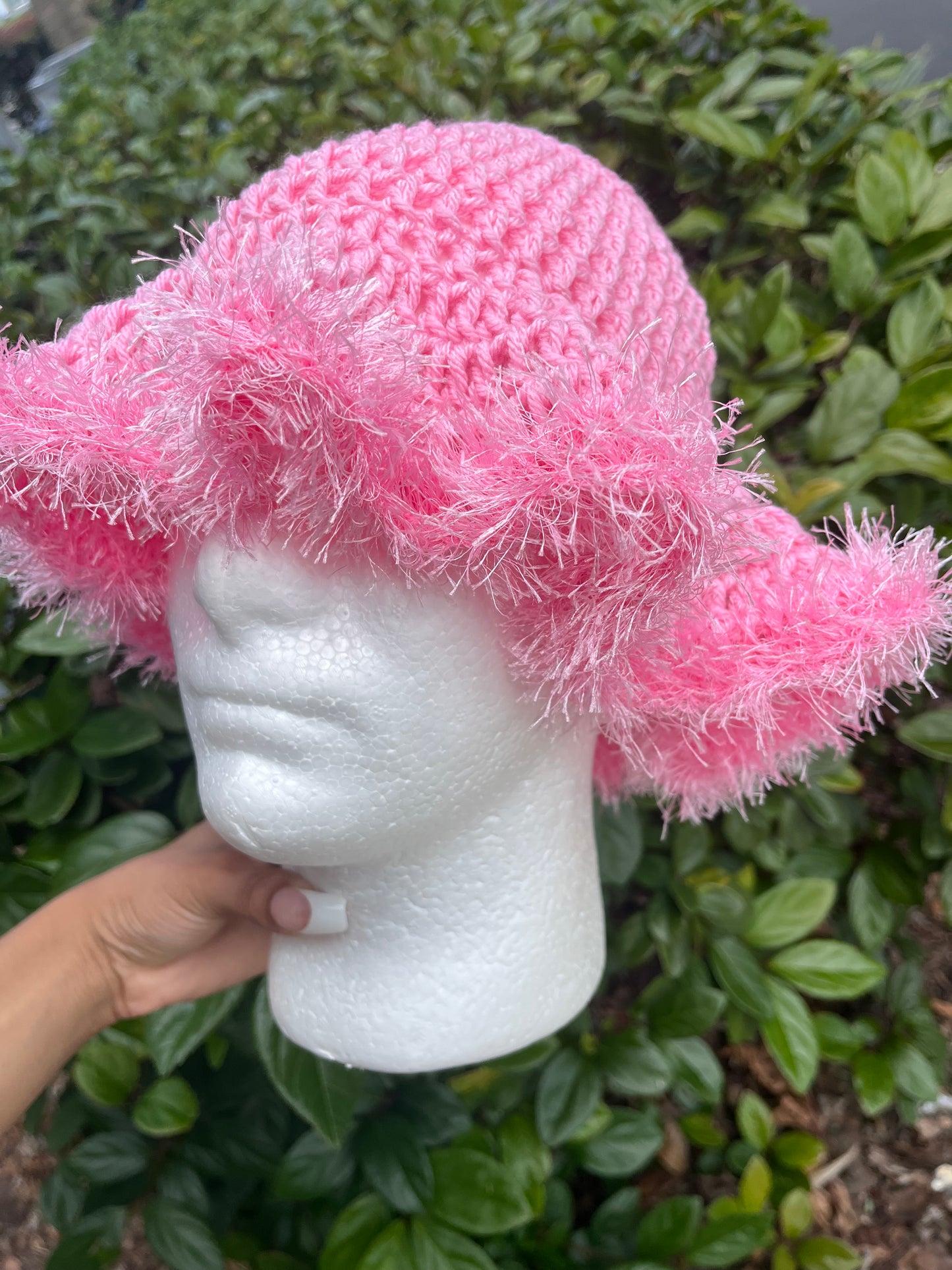 Light Pink Ruffle w/ Fluffy Trim