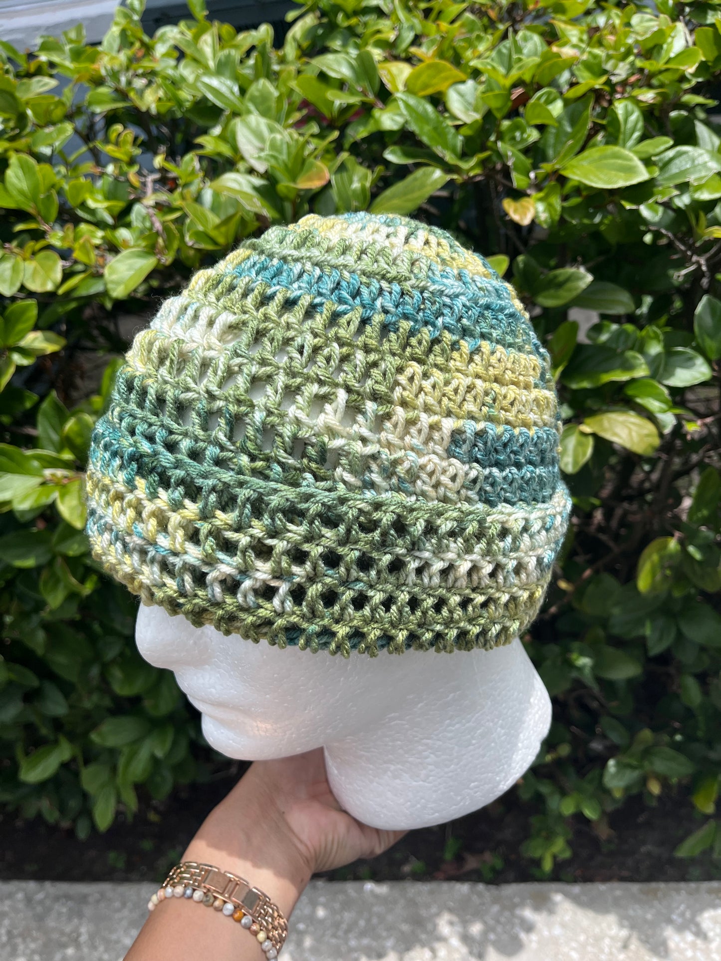 Green/Blue Mix (Beanie)