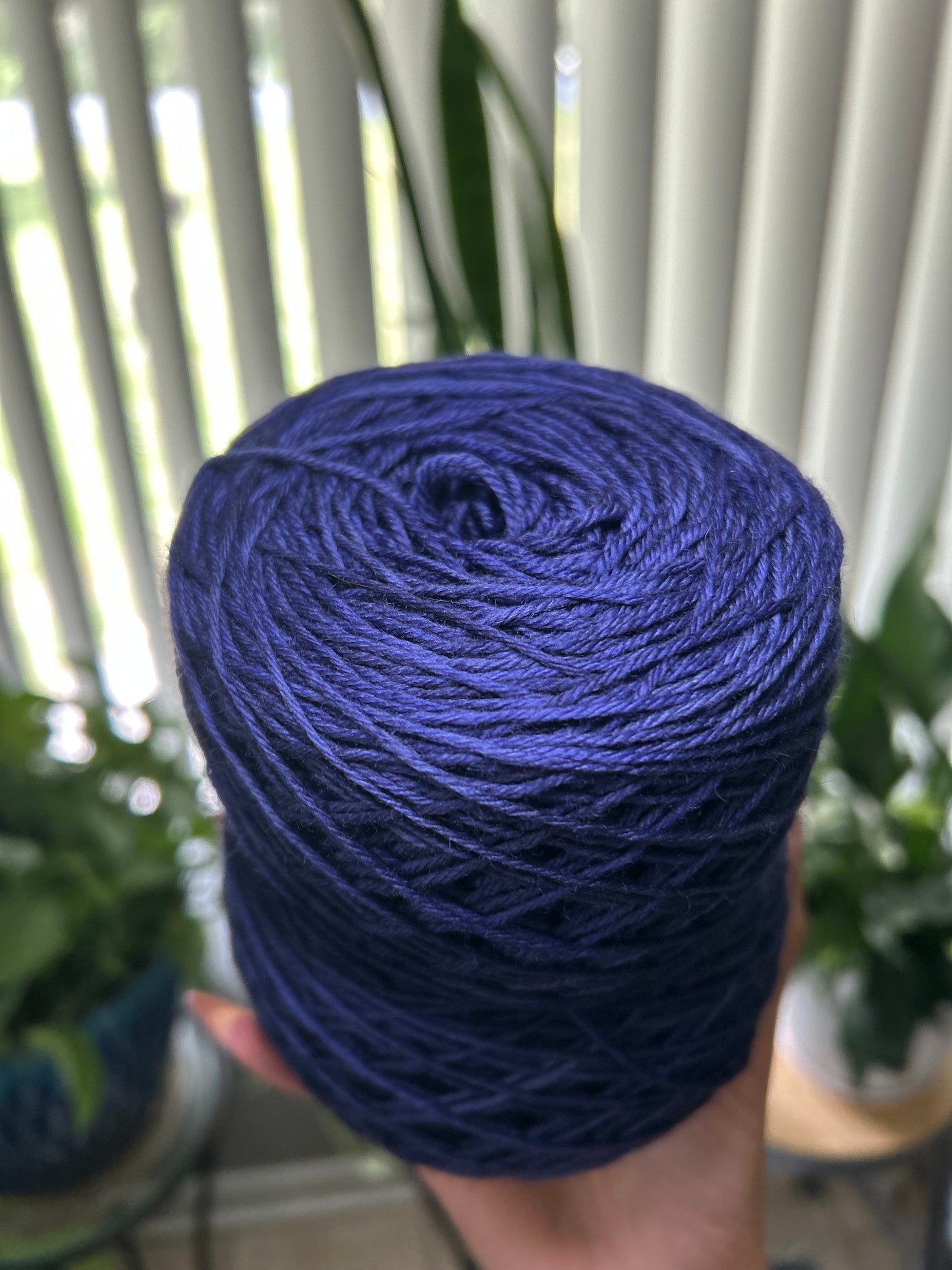 Deep Navy Indigo Yarn Cakes – 2 Pack (Approx. 7 oz)
