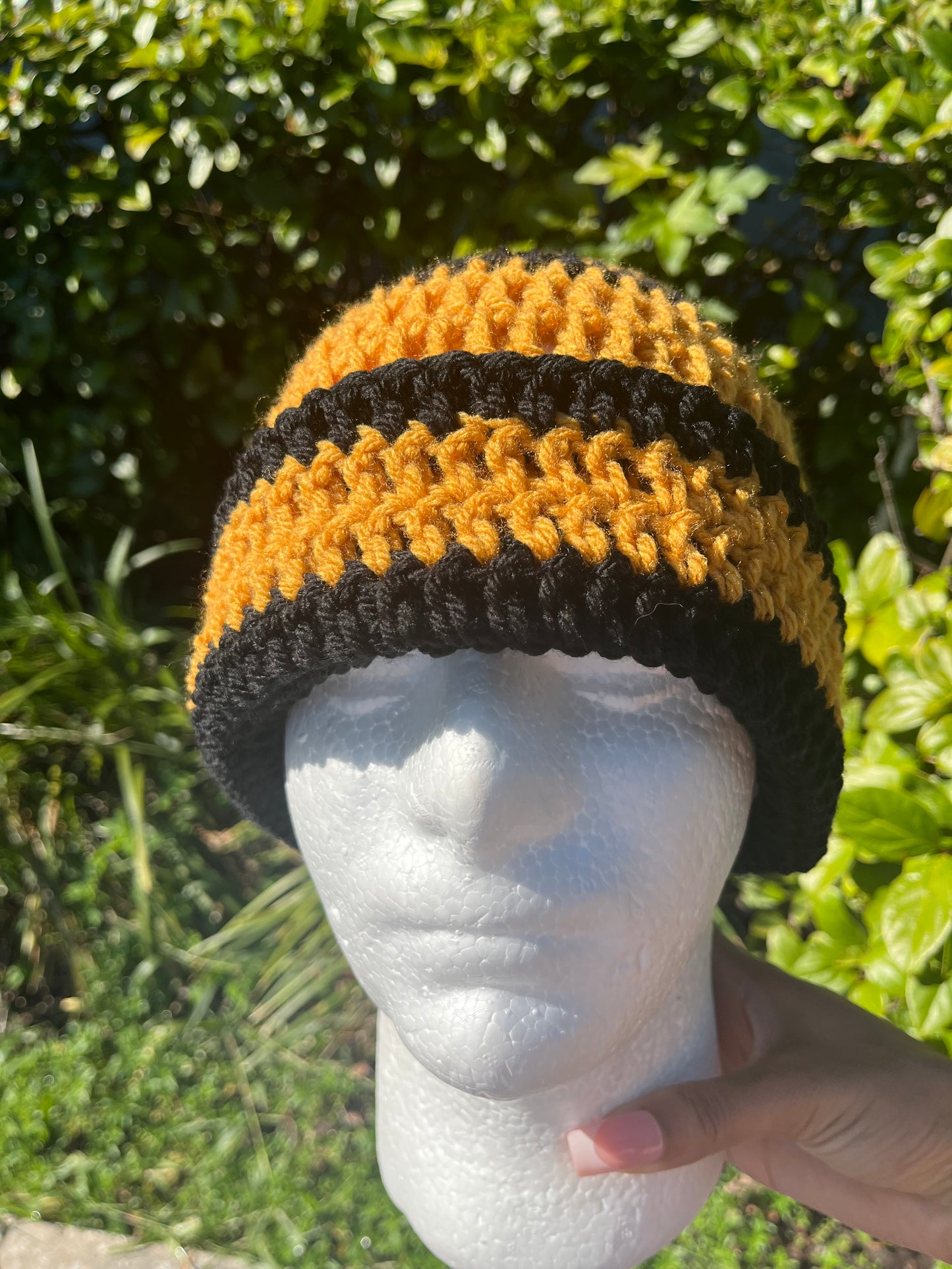 Black & Gold (Beanie)