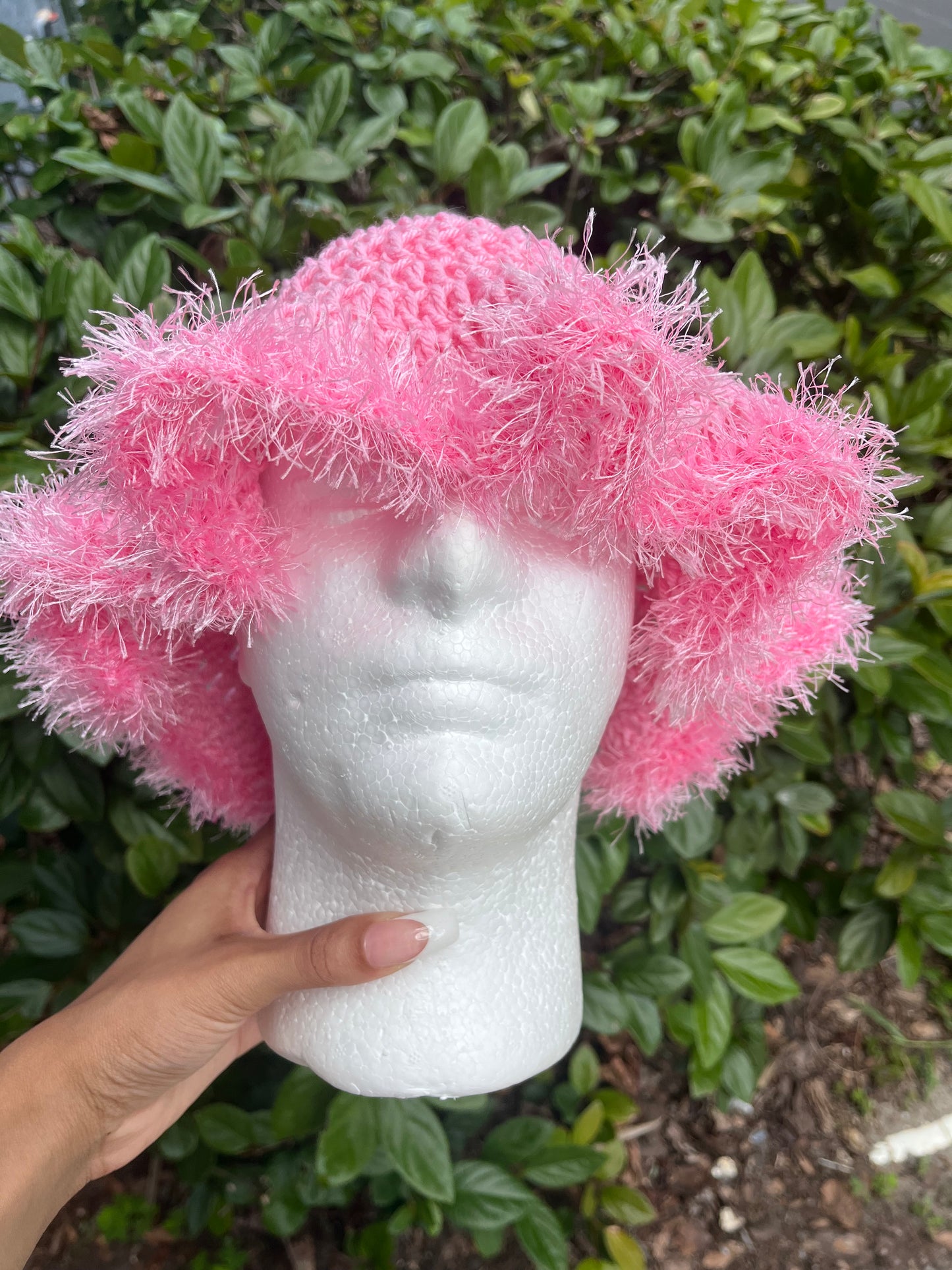 Light Pink Ruffle w/ Fluffy Trim
