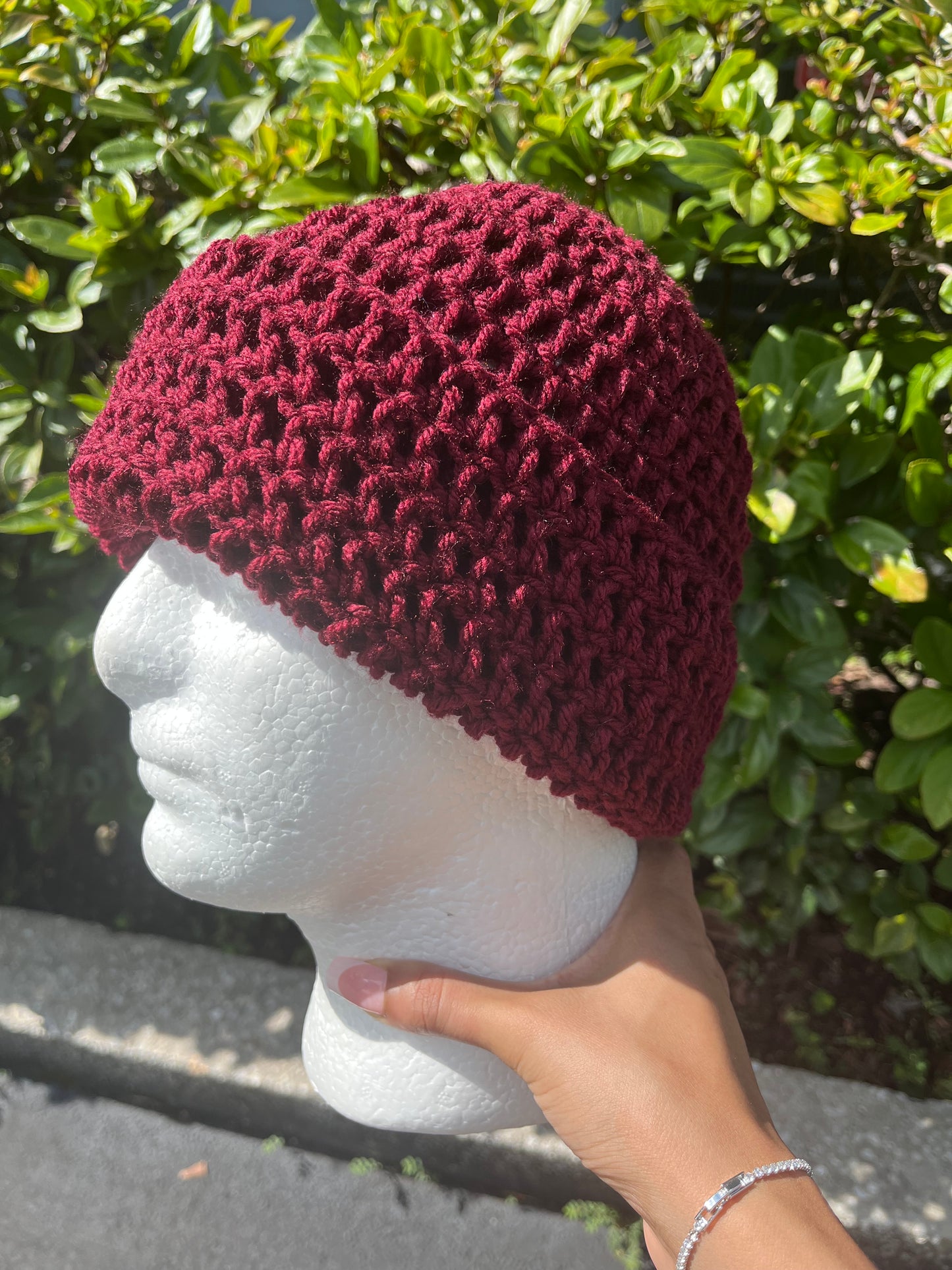 Raspberry Wine (Beanie)