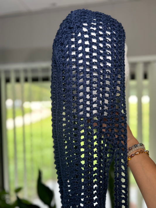 Midnight Blue (Cotton Headwrap)