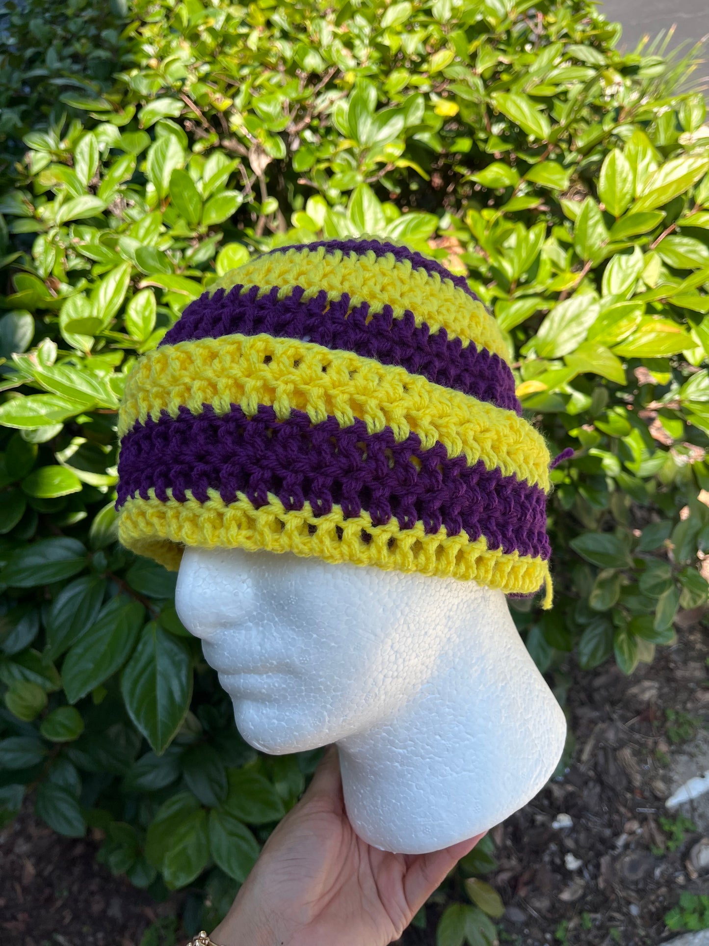 Purple/Yellow (Beanie)