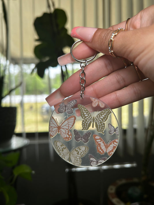 Butterflies Keychain