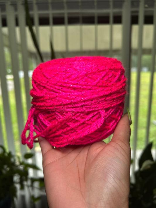 Hot Pink Sparkle Cake (3.6 oz)