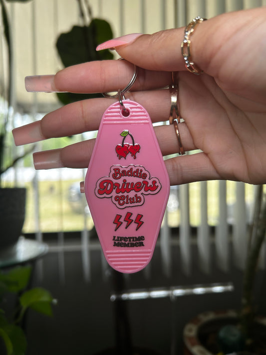 “Baddie Drivers..” Keychain