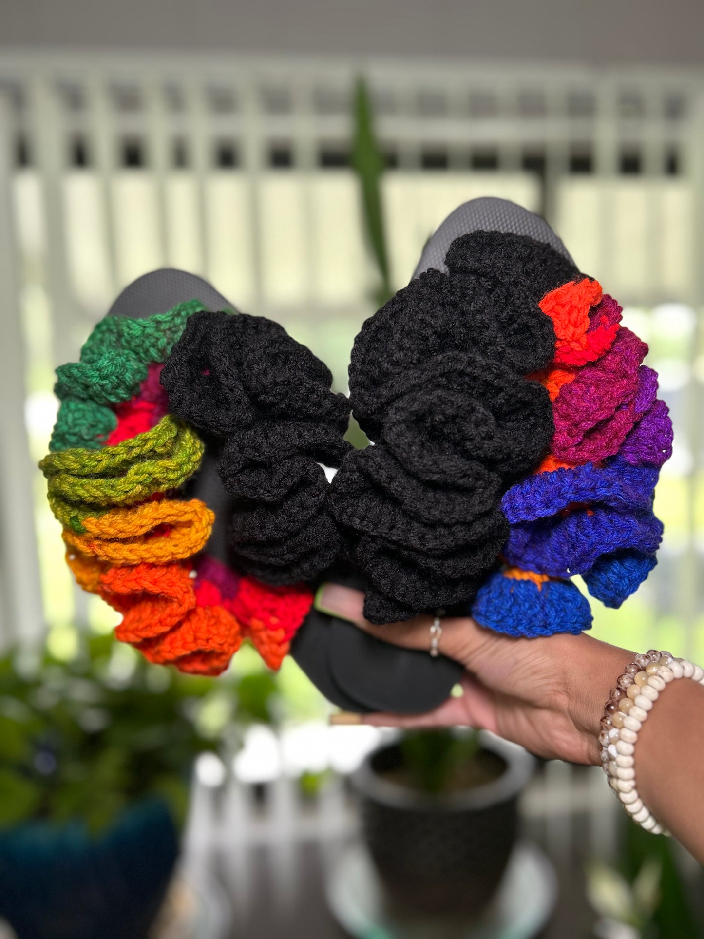 Midnight Rainbow (Flip Flops)