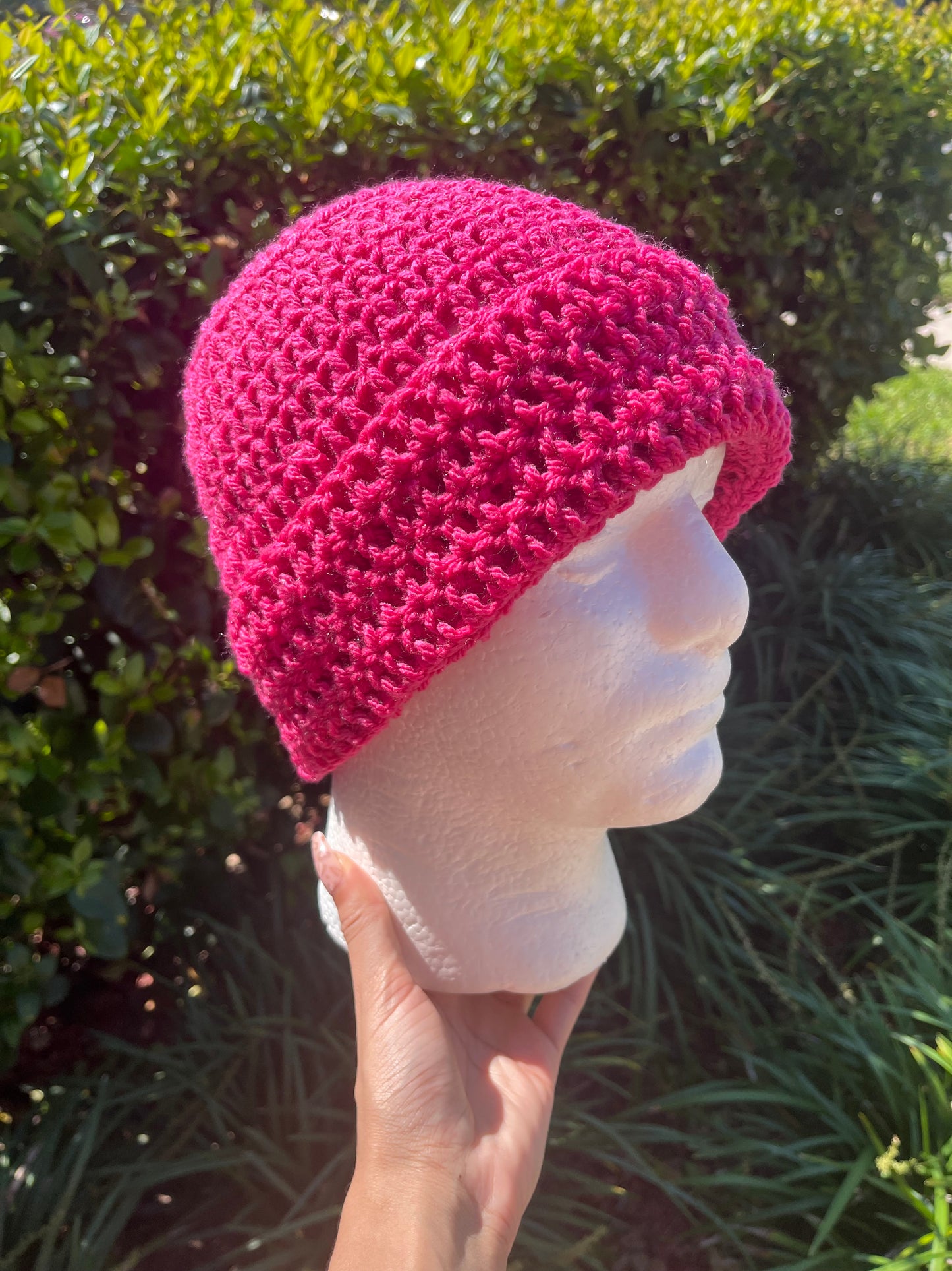 Fuchsia Fire (Beanie)
