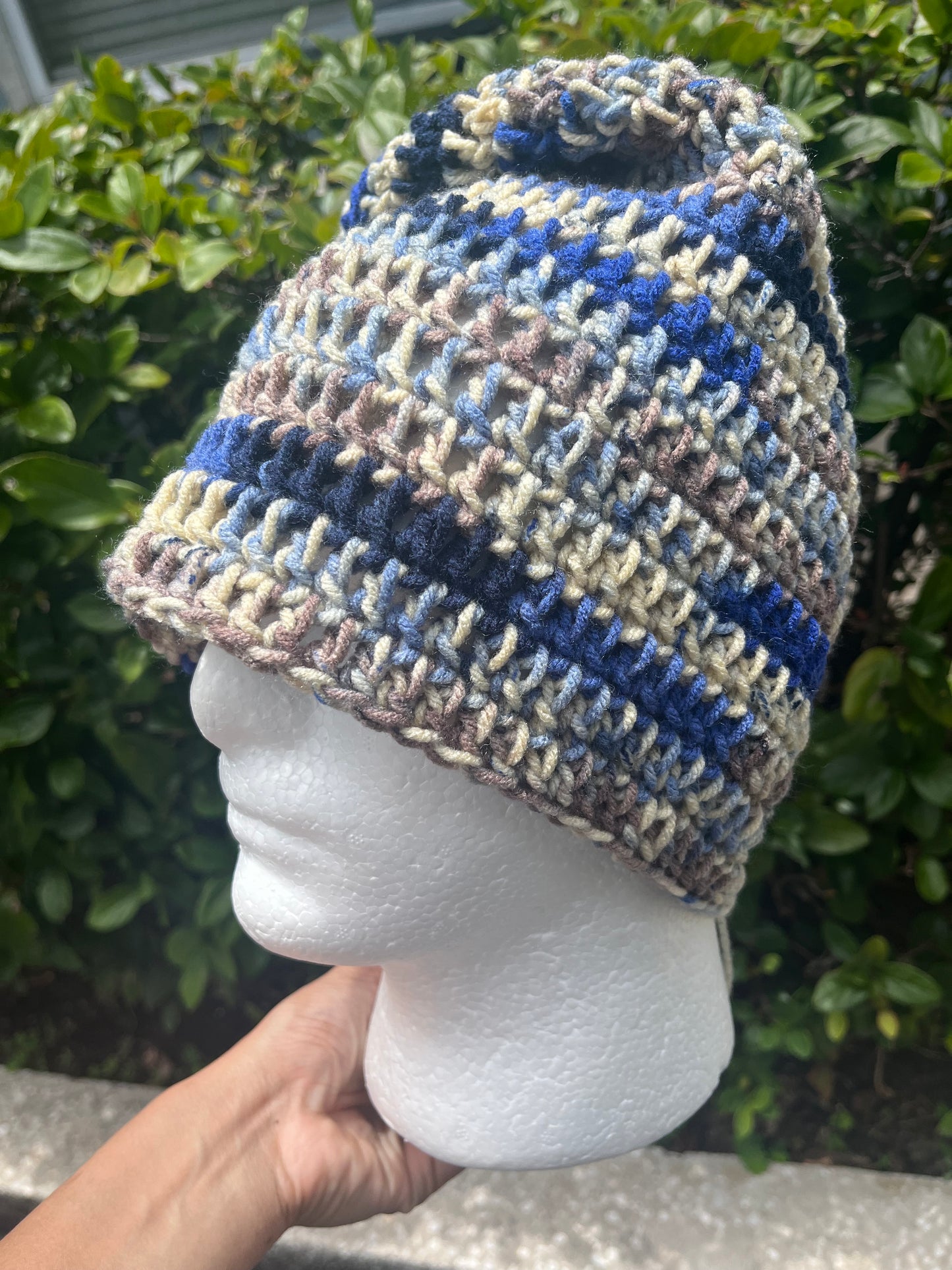 Ocean Way (Medium Slouchy Beanie)