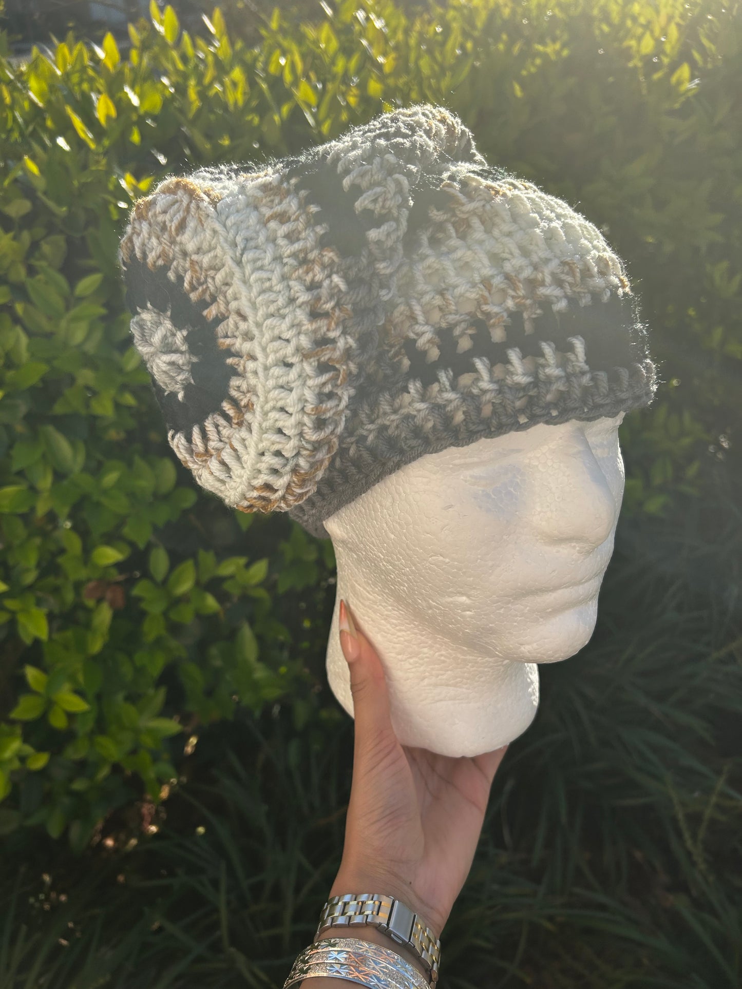 Golden Eagle (Medium Slouchy Beanie)
