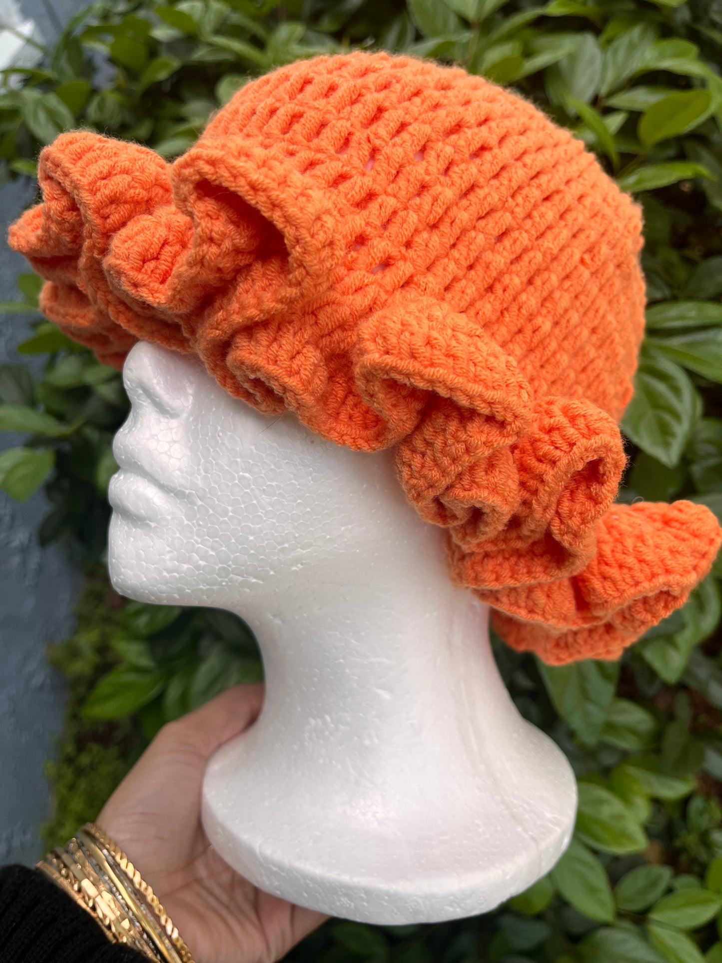 Orange Bucket Hat