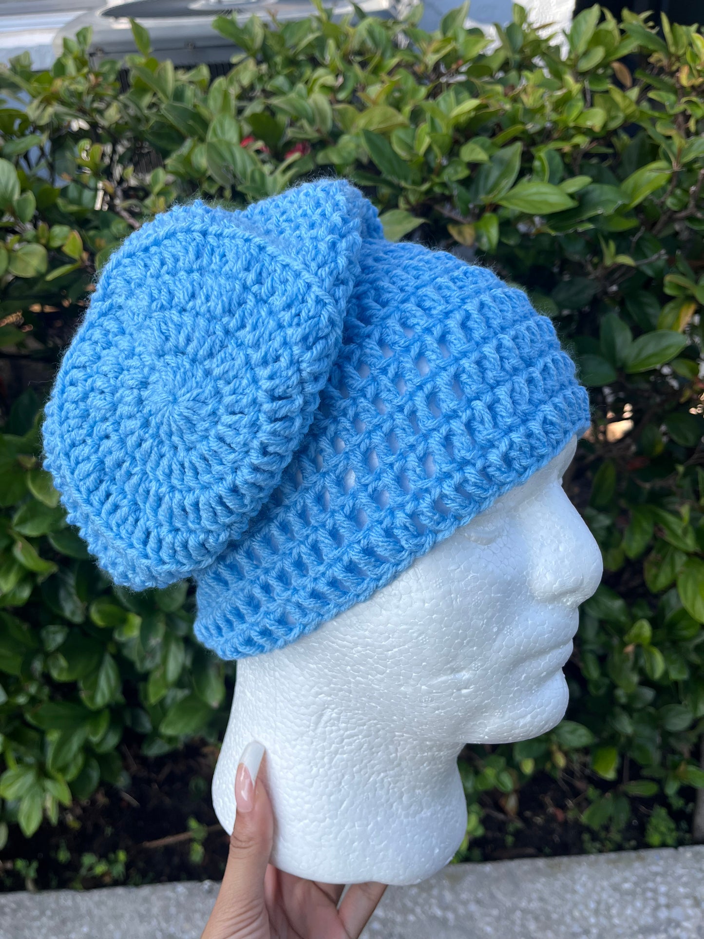 Azure (Medium Slouchy Beanie)