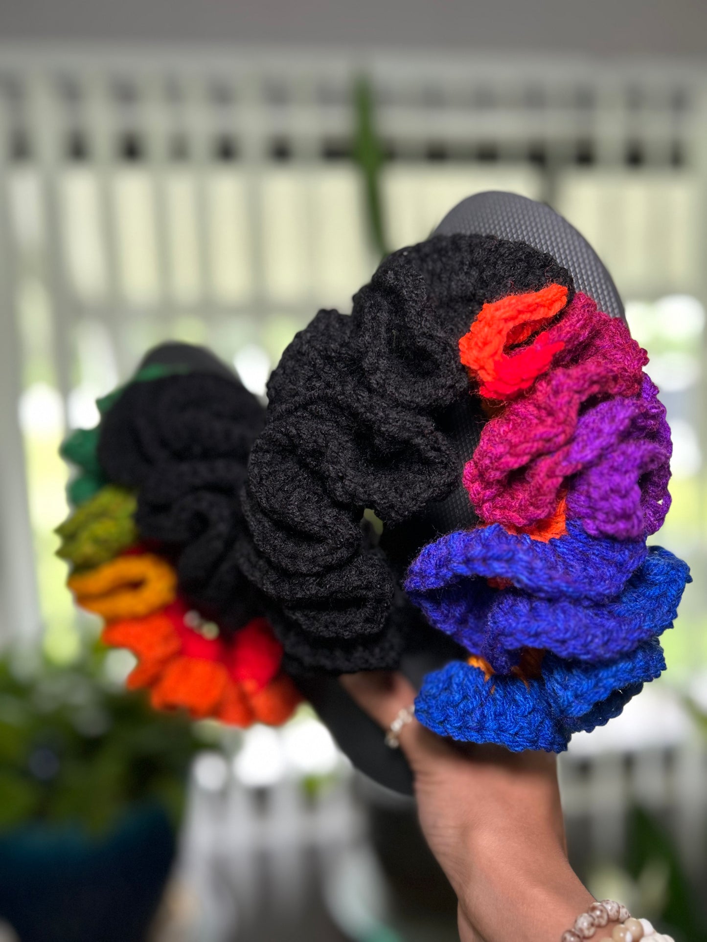 Midnight Rainbow (Flip Flops)