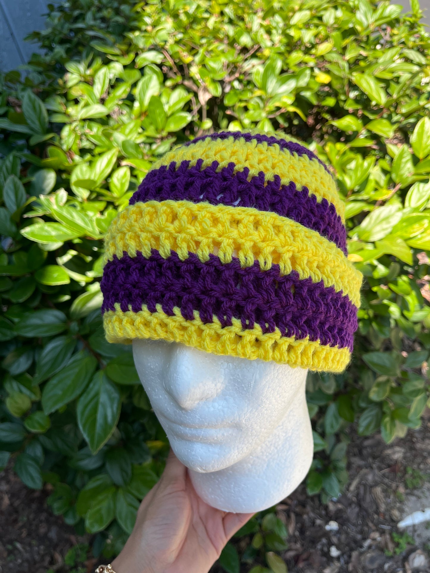 Purple/Yellow (Beanie)