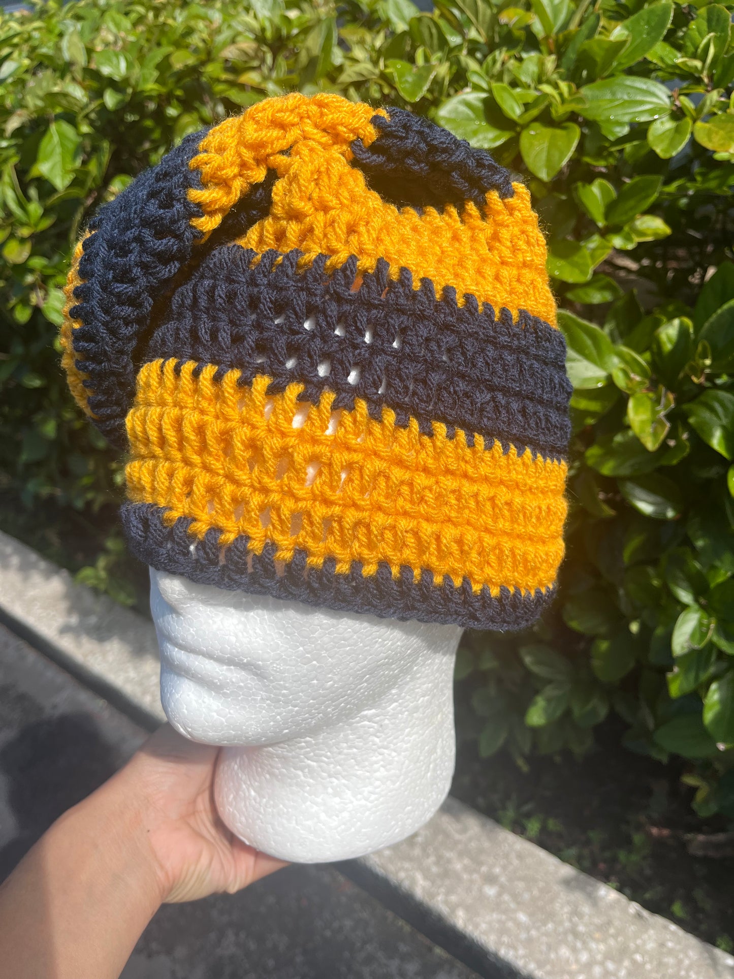 Navy/Gold (Medium Slouchy)