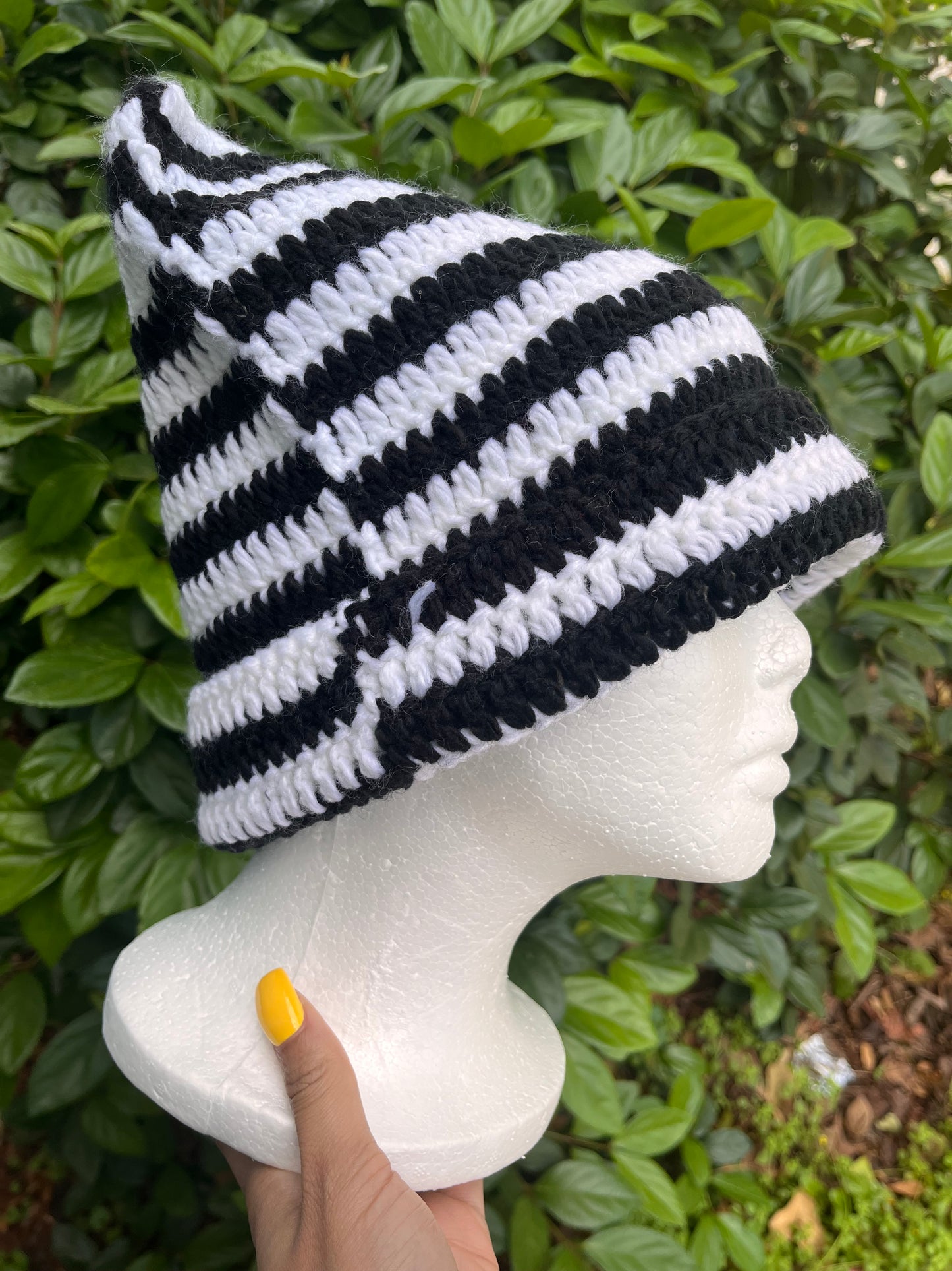 Black/White Cat Ear