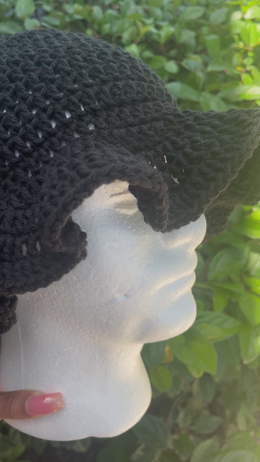All Black Ruffle